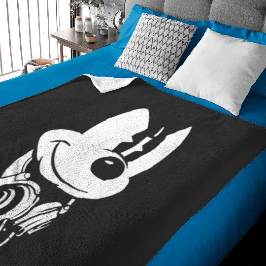 Discover Disney Mickey Mouse Headphones Baby Blankets