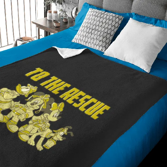 Discover Disney Mickey And Friends Firefighters To The Rescue Baby Blankets