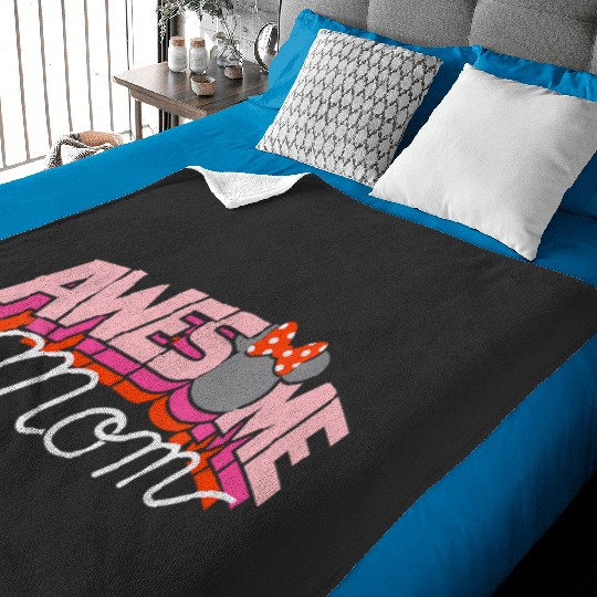 Disney Minnie Mouse Awesome Mom V-Neck Baby Blankets