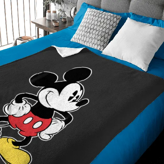 Discover Disney Classic Mickey Mouse Baby Blankets