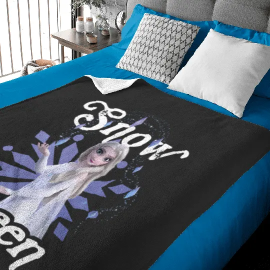 Discover Disney Frozen 2 Elsa Snow Queen Portrait Baby Blankets