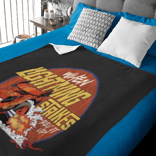 Discover Disney and Pixar’s Cars Lightning McQueen Vintage Long Sleeve Baby Blankets