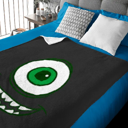 Disney Monsters Inc. Mike Wazowski Halloween Baby Blankets