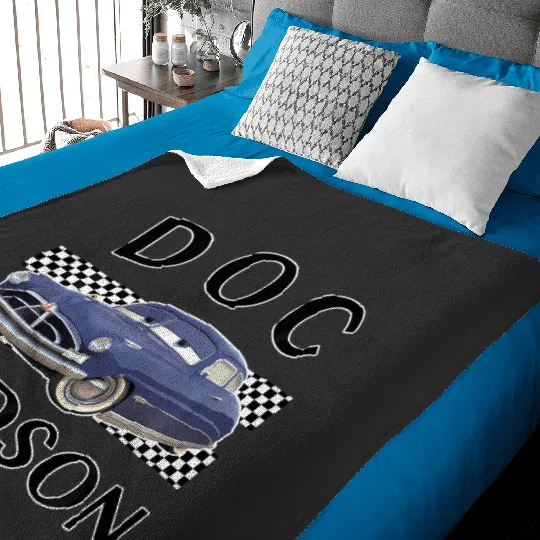 Discover Disney Pixar Cars Doc Hudson Finish Baby Blankets