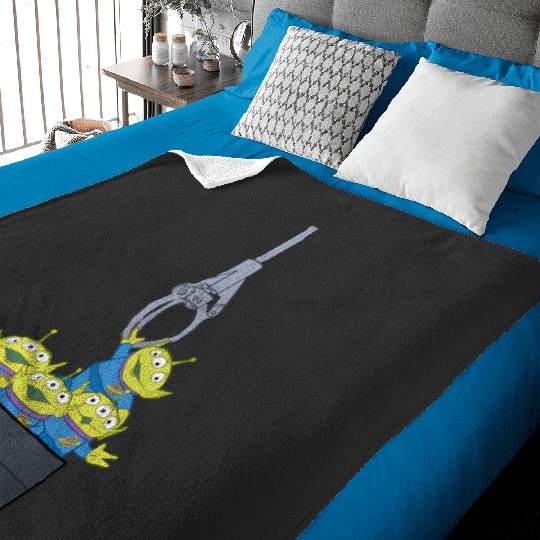 Disney Pixar Toy Story Aliens Claw Machine Pocket Baby Blankets
