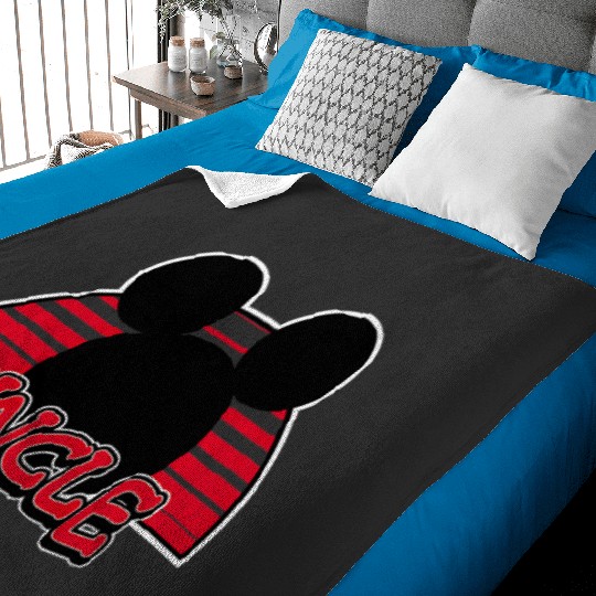 Discover disney mickey mouse uncle premium Baby Blankets