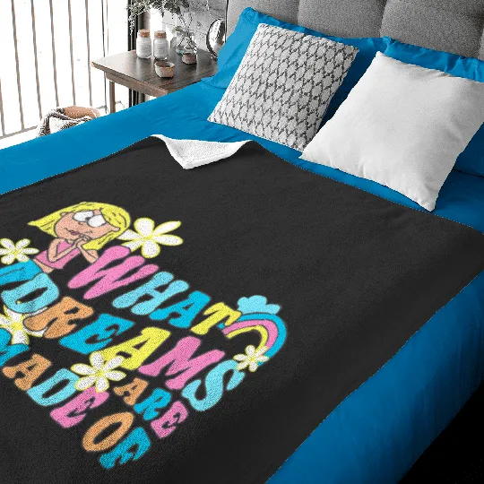 Discover Disney Lizzy McGuire What Dreams Are Made Of Iconic Big Logo Baby Blankets