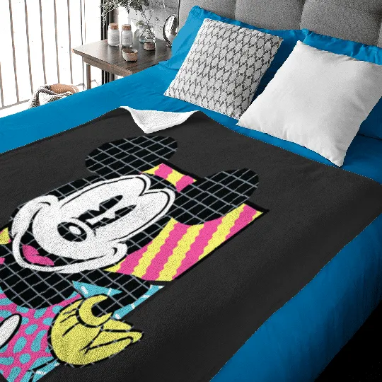 Discover Disney Retro Mickey Mouse Baby Blankets