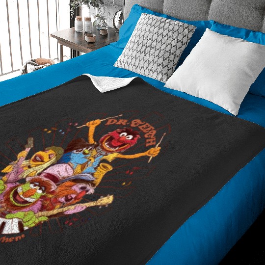 Disney The Muppets Dr Teeth Electric Mayhem Keyboard Band Baby Blankets