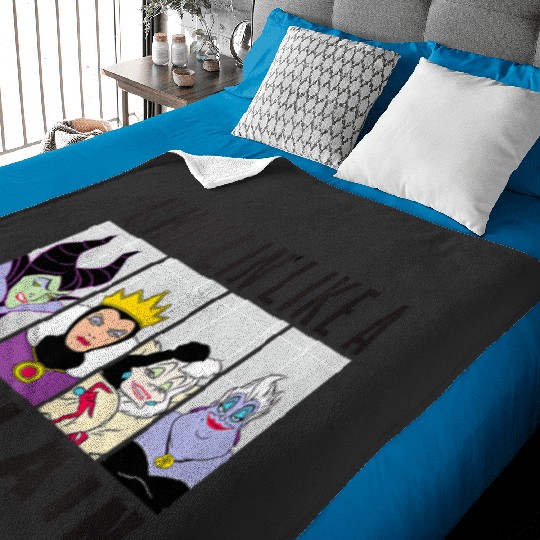 Disney_ Villain Gang_ Ursula,Evil Queen,Cruella,Maleficent Tank Top Baby Blankets