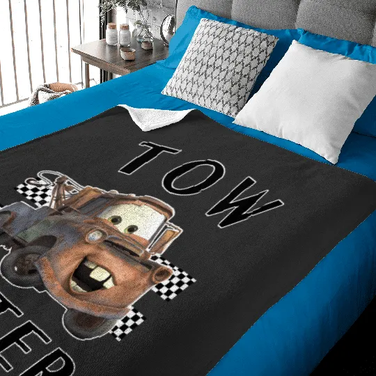 Discover Disney Pixar Cars Tow Mater Finish Graphic Baby Blankets