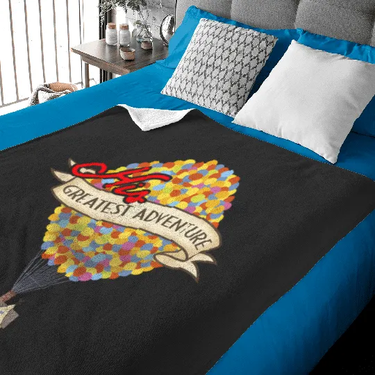 Discover Disney Pixar Up His Greatest Adventure House Baby Blankets