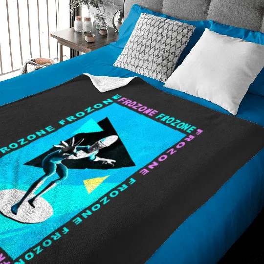 Disney Pixar Incredibles 2 Frozone Retro Premium Premium Baby Blankets