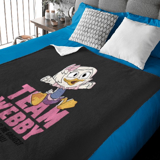 Discover Disney Ducktales Team Webby Knowledge Is The Greatest Weapon Baby Blankets