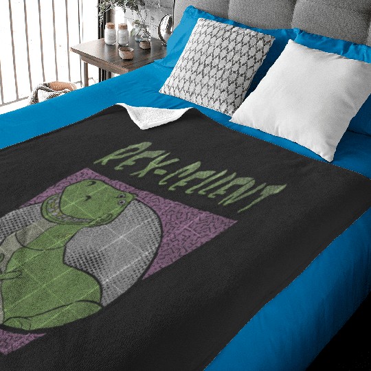 Discover Disney Pixar Toy Story Retro Rex Dinosaur Rex-Cellent Premium Baby Blankets