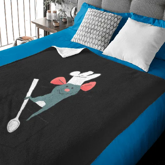 Disney Pixar Ratatouille Remy Small Pocket Chef Baby Blankets