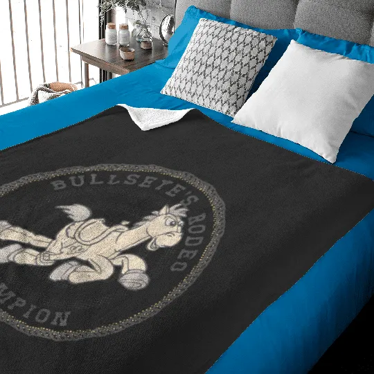 Discover Disney Pixar Toy Story Bullseye'S Rodeo Champion Portrait Baby Blankets