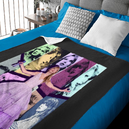 Discover Swfitie Taylor Collage Swift Eras Tour Sticker1: Taylor Shirt, Taylor Beautiful, Taylor Lyrics GIFT S-5XL Baby Blankets