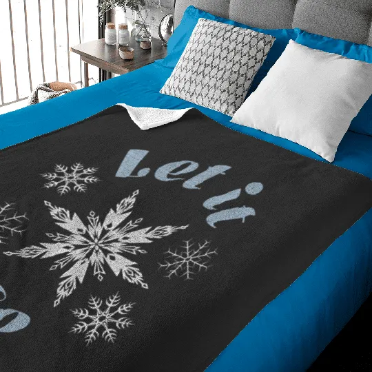 Discover Disney Frozen Let It Go Snowflake Baby Blankets