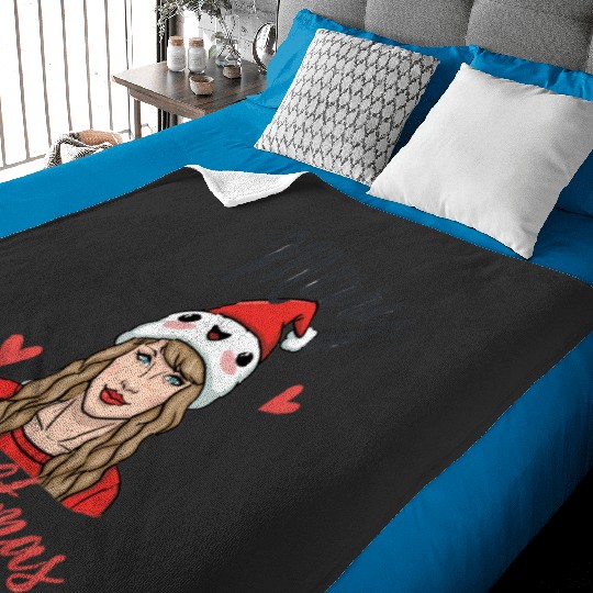 Discover Merry Swiftmas funny holidays gift idea for swifty men women girl  christmas tree farm v4  :  Taylor Music ,Taylor Vintage,Taylor Tour ,Taylor Christmas GIFT S-5XL Baby Blankets