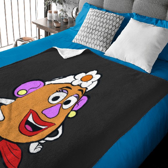 Discover Disney Pixar Toy Story Mrs. Potato Head Big Portrait Baby Blankets