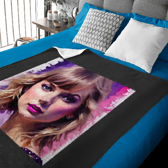 Discover Taylor Portrait V8 Baby Blankets