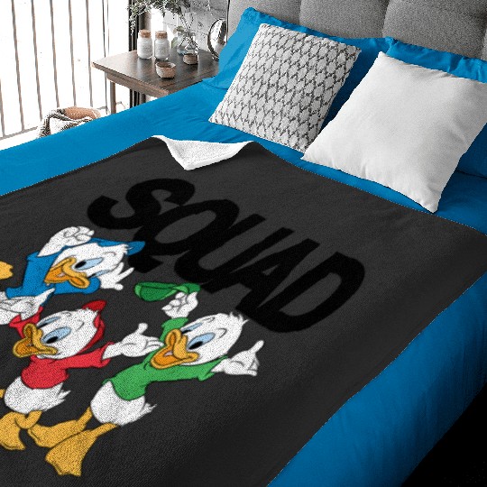 Discover disney donald duck squad Baby Blankets