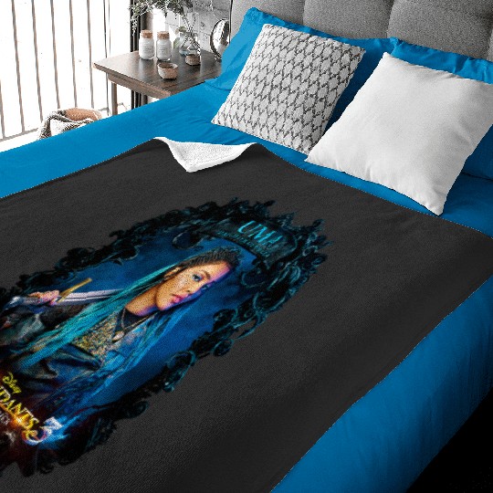 Disney Descendants 3 Uma Watch Your Back Baby Blankets