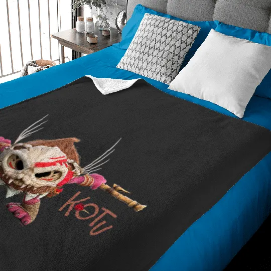 Discover Disney Moana 2 Kotu the Kakamora Action Pose Baby Blankets