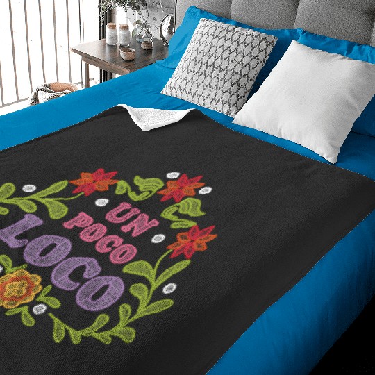 Discover Disney Pixar Coco Un Poco Loco Embroidery Baby Blankets