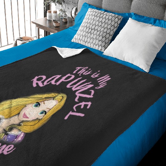 Disney Tangled Rapunzel This Is My Costume Halloween Baby Blankets