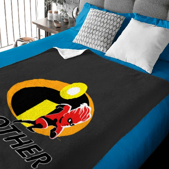Disney and Pixars The Incredibles Dash Brother Family Baby Blankets