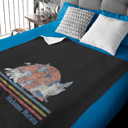 Womens Disney The Lion King Hakuna Matata Retro V-Neck Baby Blankets