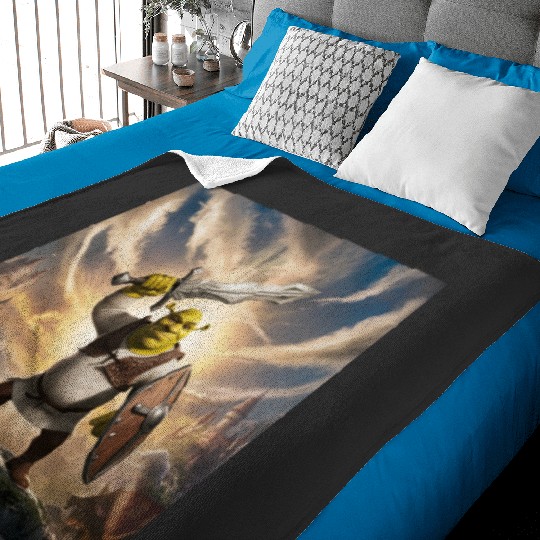 Guardian of Far Far Away  : Shrek Same Swamp Forever , Shrek Shirt, Disney Fiona Princess , Shrek,Shrek Baby Blankets