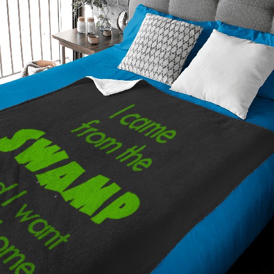 I came from the SWAMP  : Shrek Same Swamp Forever , Shrek Shirt, Disney Fiona Princess , Shrek,Shrek Baby Blankets