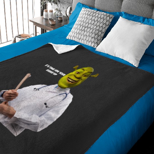 Shrek Check up meme  4: Shrek Same Swamp Forever , Shrek Shirt, Disney Fiona Princess , Shrek,Shrek Baby Blankets
