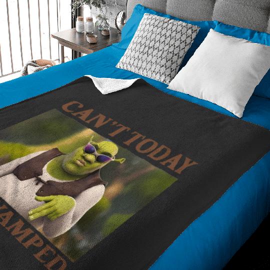Funny Cant Today Im Swamped  3: Shrek Same Swamp Forever , Shrek Shirt, Disney Fiona Princess , Shrek,Shrek Baby Blankets