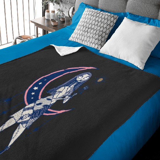 Disney The Nightmare Before Christmas Sally and Moon Mystic Baby Blankets