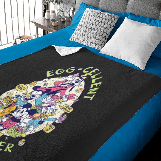 Disney Mickey Mouse and Pals Easter Egg-Cellent Together Baby Blankets