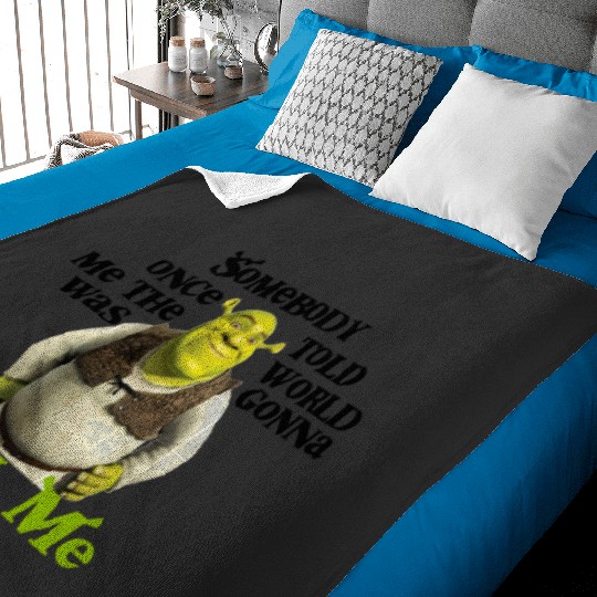 Shrek All Star  : Shrek Same Swamp Forever , Shrek Shirt, Disney Fiona Princess , Shrek,Shrek Baby Blankets