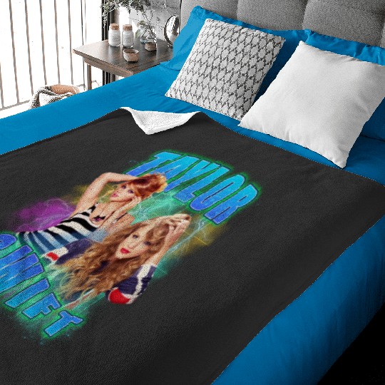 Discover Aesthetic Bootleg  : Vintage Taylor The Eras Tour , The Eras Tour Taylor Version, THE ERAS TOUR , Taylor Baby Blankets