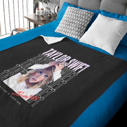 Discover Taylor eras Ver.Black  : Vintage Taylor The Eras Tour , The Eras Tour Taylor Version, THE ERAS TOUR , Taylor Baby Blankets
