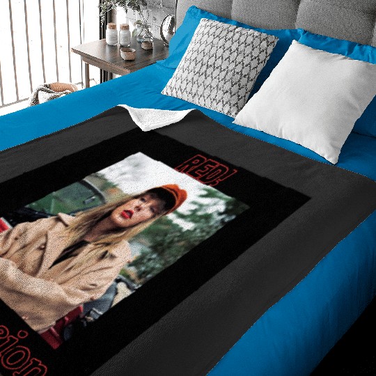 Discover Woman in red  : Vintage Taylor The Eras Tour , The Eras Tour Taylor Version, THE ERAS TOUR , Taylor Baby Blankets