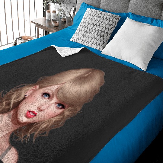 Discover Artwork of TASF-04  : Vintage Taylor The Eras Tour , The Eras Tour Taylor Version, THE ERAS TOUR , Taylor Baby Blankets