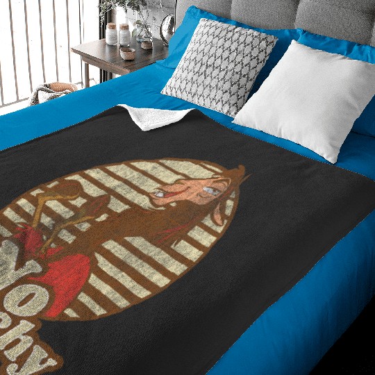 Disney Emperor's New Groove Kuzco Llama No Touchy Baby Blankets