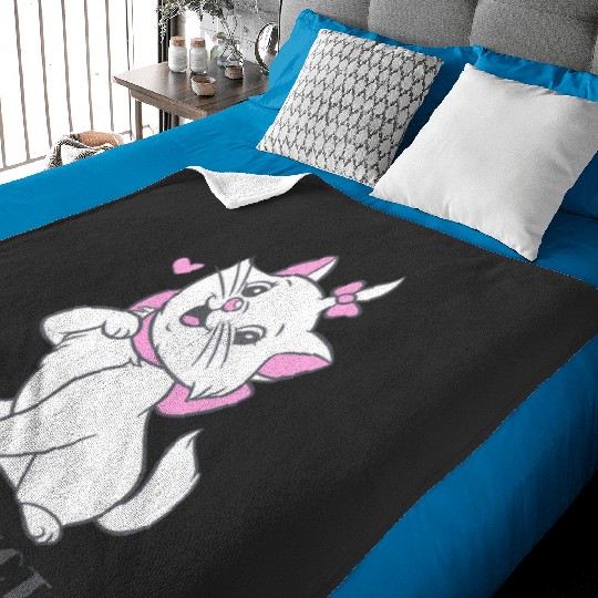 Disney The Aristocats Marie Purrfect Cute Portrait Baby Blankets