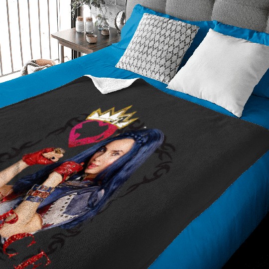 Disney Descendants Evie Fierce Girl Premium Baby Blankets