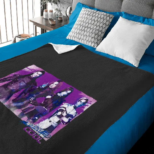 disney descendants 3 carlos mal jay evie wickedly cool premium Baby Blankets