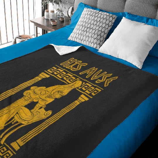 Womens Disney Herculesss Valentines Day Megara His Muse Greece Pose VNeck Baby Blankets