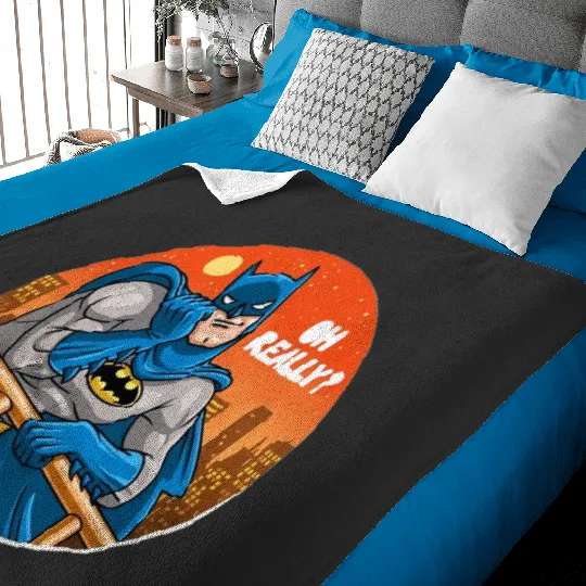 Batman Oh Really daydream  , Superhero , Marvel Disney Baby Blankets